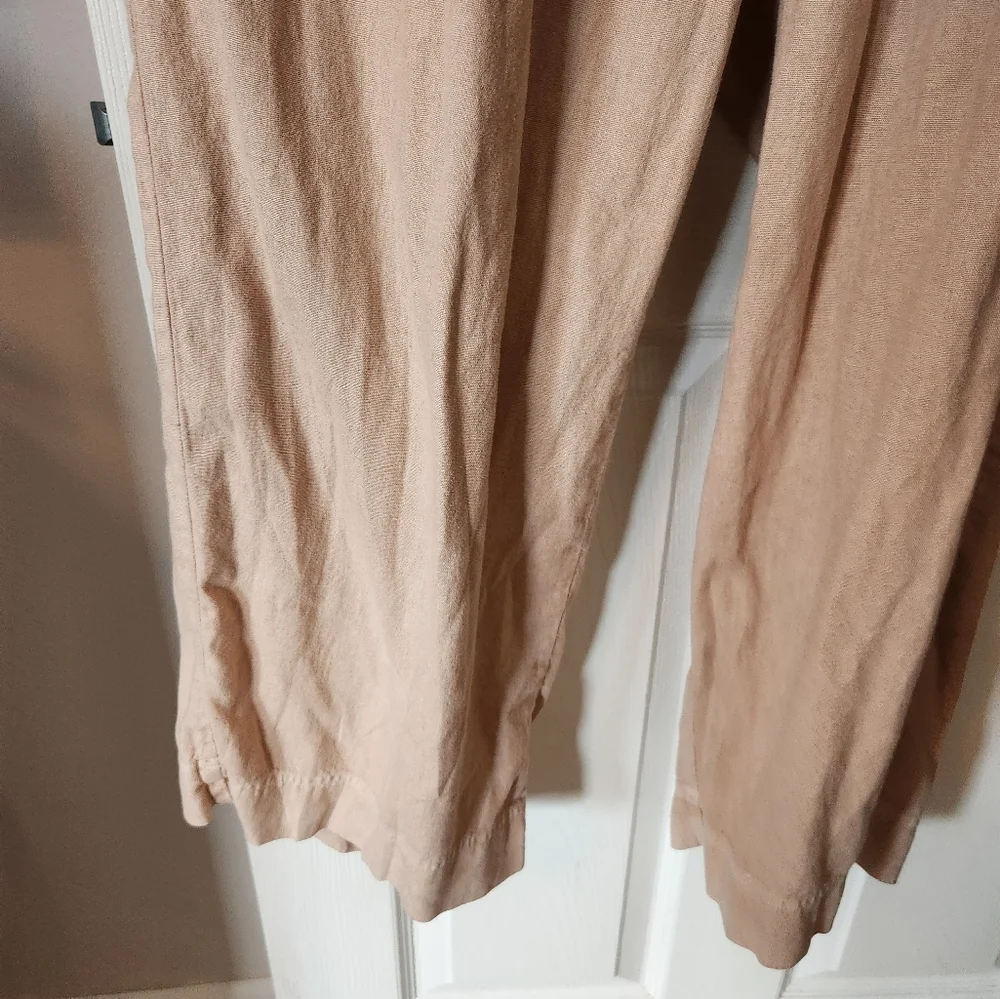 Universal Thread Tan Jumpsuit with Back Cut Out - Picture 3 of 9